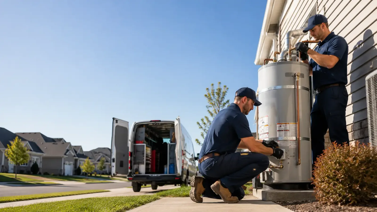 Water Heater Installation in Mercedes, TX